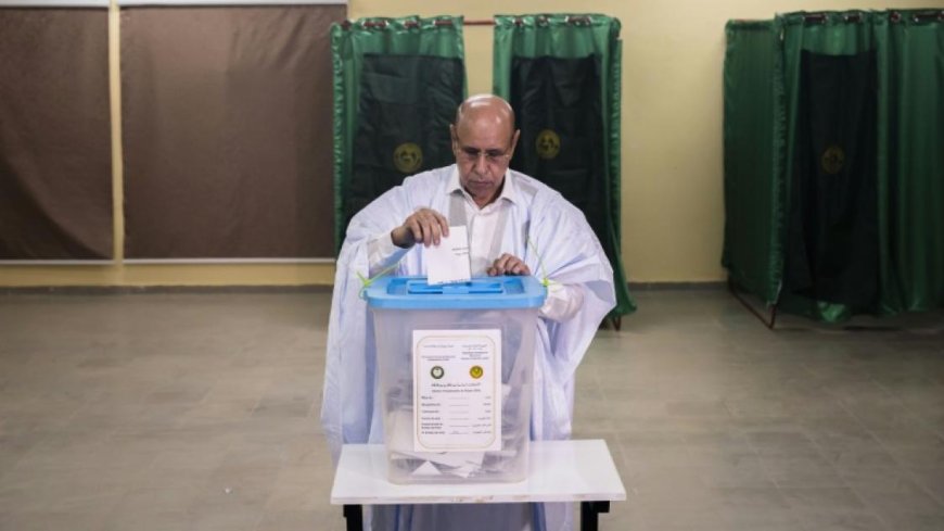 Mauritanie : Ghazouani réélu président au 1er tour avec 56,12% des voix