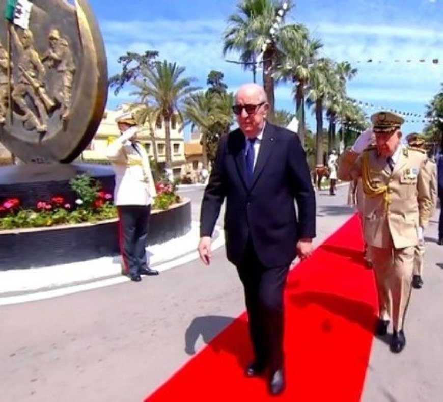 Académie militaire de Cherchell : Abdelmadjid Tebboune préside la cérémonie de sortie de promotions