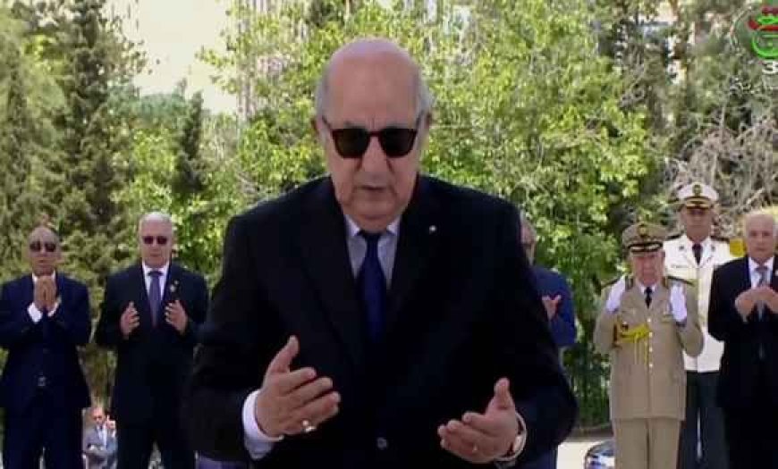 Fête de l’indépendance : le président Tebboune se recueille à la mémoire des martyrs de la Révolution