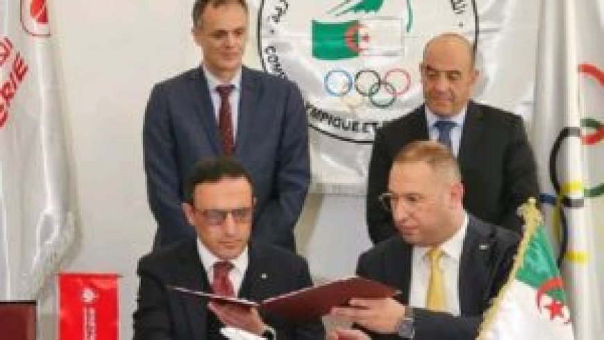 Transport des athlètes pour les JO 2024 : signature d’une convention de partenariat entre le COA et Air Algérie