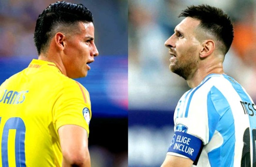 Finale de la Copa America / Argentine - Colombie dimanche au Hard Rock Stadium : Duel serré entre Messi et  Rodriguez