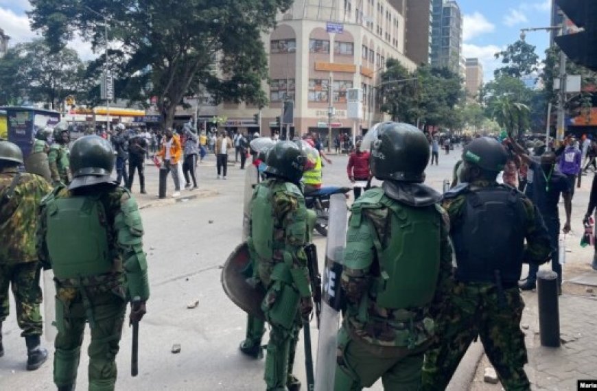 Kenya : La police tire des gaz lacrymogènes contre les manifestants