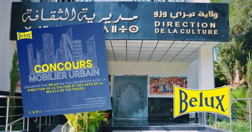 BELUX vous invite à participer au concours “mobilier urbain” de Tizi-Ouzou