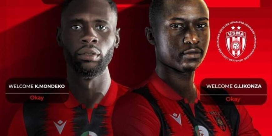 Foot/ Ligue 1 Mobilis (transfert): Likonza et Mondeko (TP Mazembe)  s’engagent à l’USMA