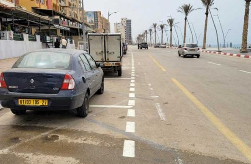 Mostaganem : Réouverture du boulevard principal à la Salamandre