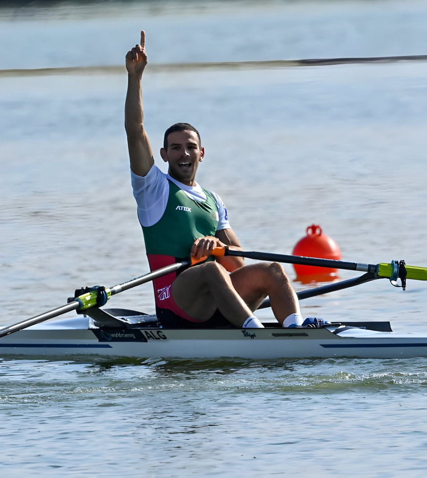 JO-2024 (Aviron) : Boudina qualifié à la demi-finale C   