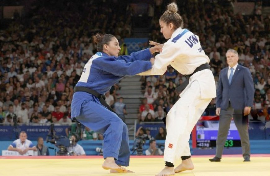 La judokate Amina Belkadi éliminée des épreuves des moins de 63 Kg : En quelques secondes, tout s’est effondré...