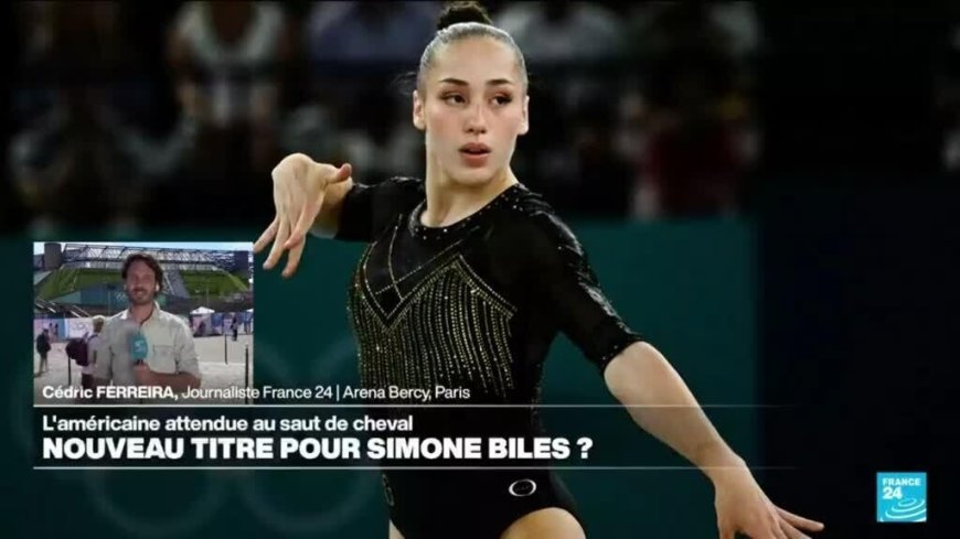 JO 2024 : Kaylia Nemour rêve d'or aux barres asymétriques