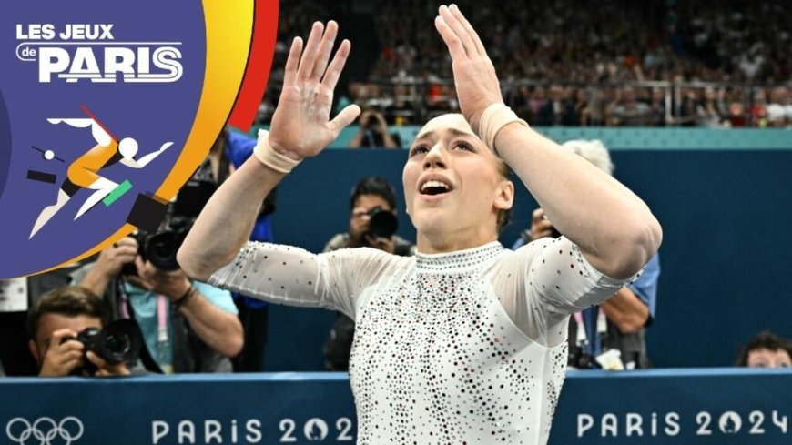 JO 2024 : Kaylia Nemour, impériale aux barres asymétriques, décroche l'or pour l'Algérie