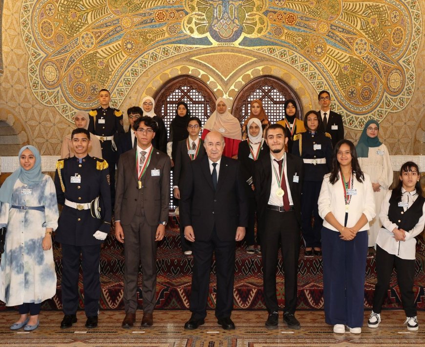 Abdelmadjid Tebboune honore les meilleurs lauréats du Bac et du BEM: Chaleureux hommage présidentiel aux emblèmes d’une Algérie radieuse