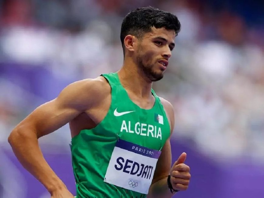 JO de Paris- 800m : Djamel Sedjati décroche la médaille de bronze