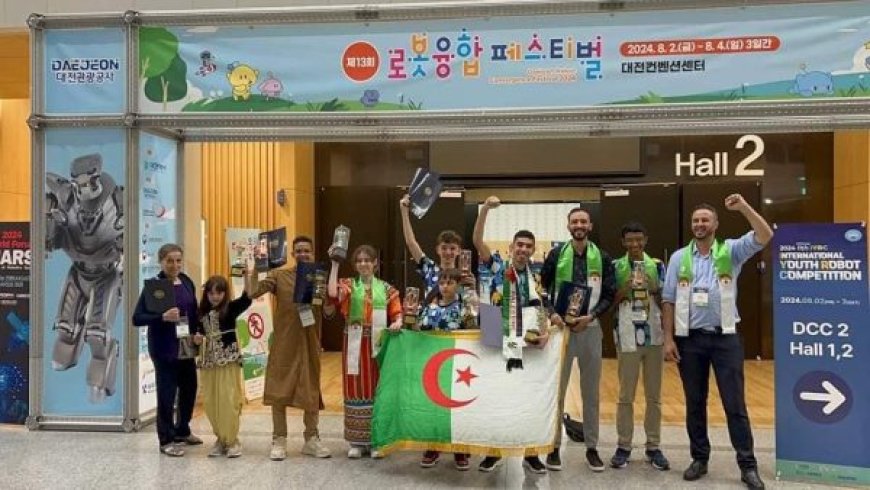 Concours international de robotique en Corée du Sud : Les Algériens raflent la première place