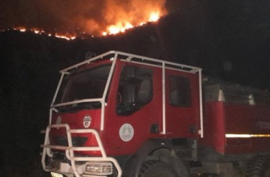 Tizi Ouzou : Des maisons cernées par les flammes