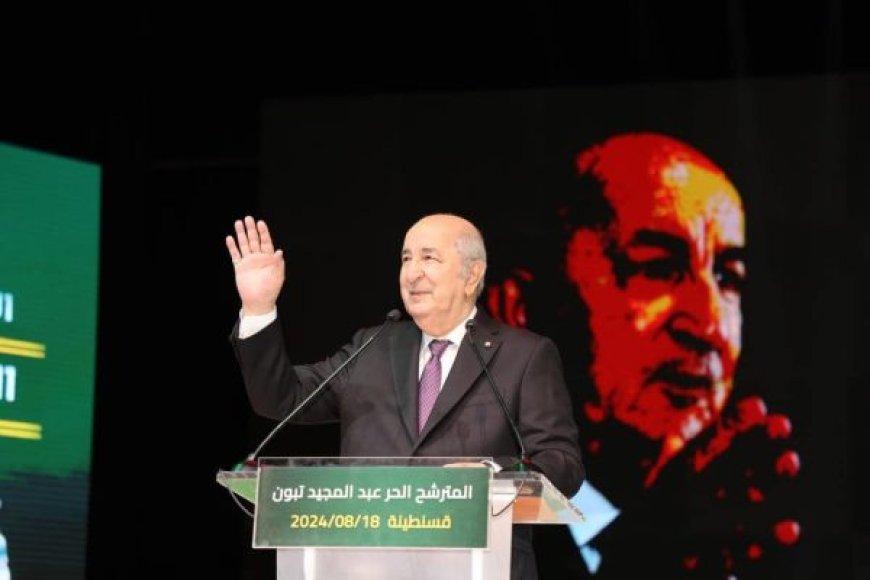 Tebboune à Constantine: L’Algérie deviendra un leader dans la gestion de l’eau