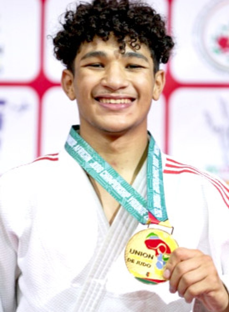 Oussama Abdalhak Hezil : (champion d’Afrique junior 2024)