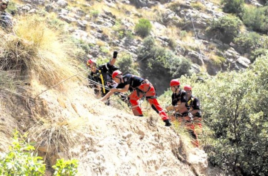 Protection civile à Sétif : Manœuvre de sauvetage aux cascades de Oued El Bared