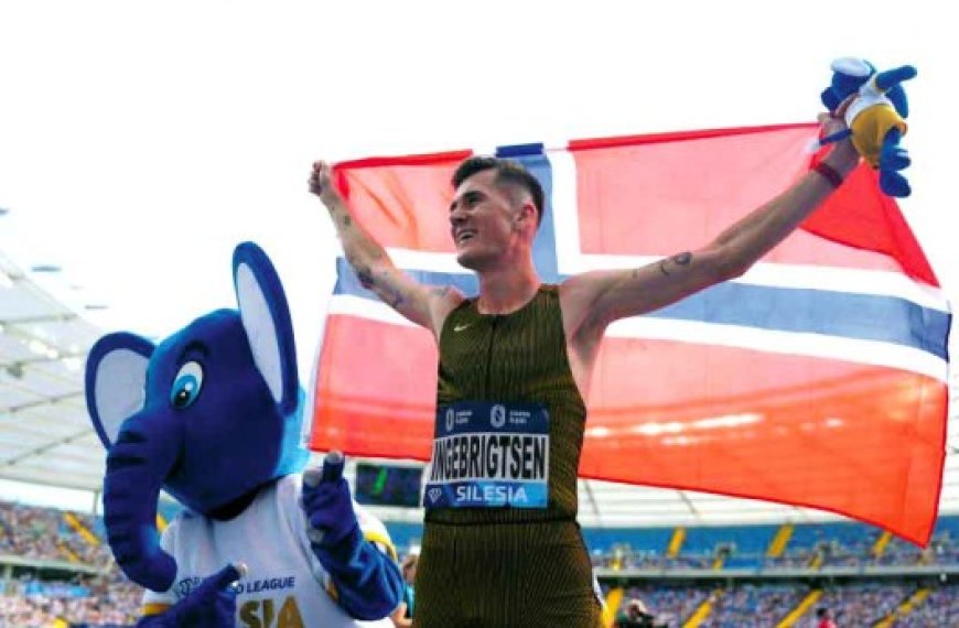 Athlétisme (3000 m) : Record historique pour le Norvégien Ingebrigtsen