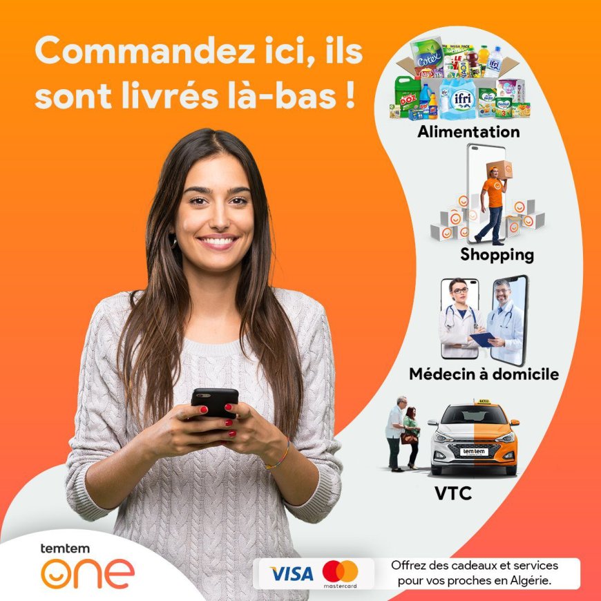 temtem One : la super App multi-services propose désormais à la diaspora d’offrir des services et des produits à ses proches en Algérie