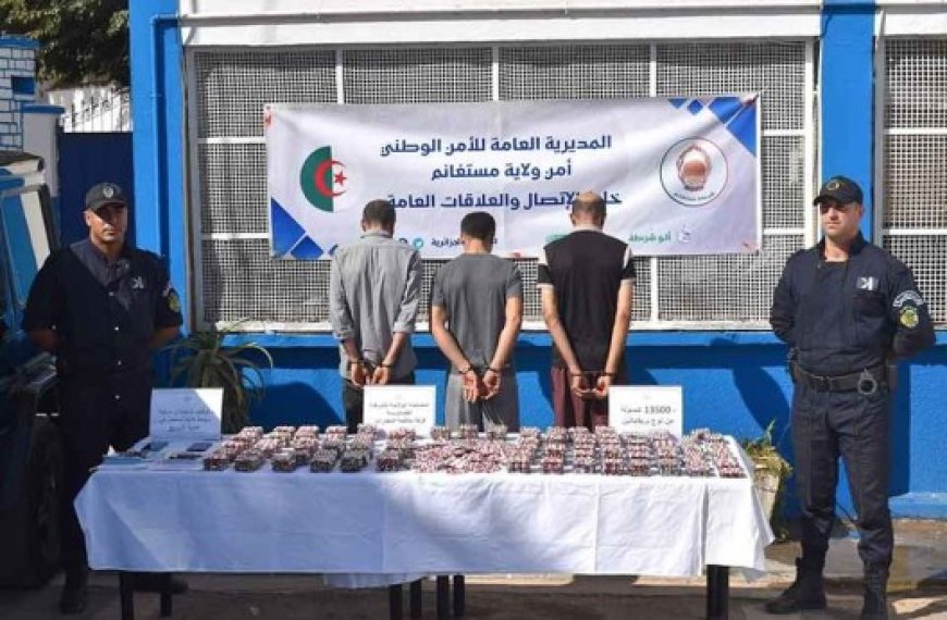 Aïn Tédelès (Mostaganem) : Démantèle d’un réseau de narcotrafiquants