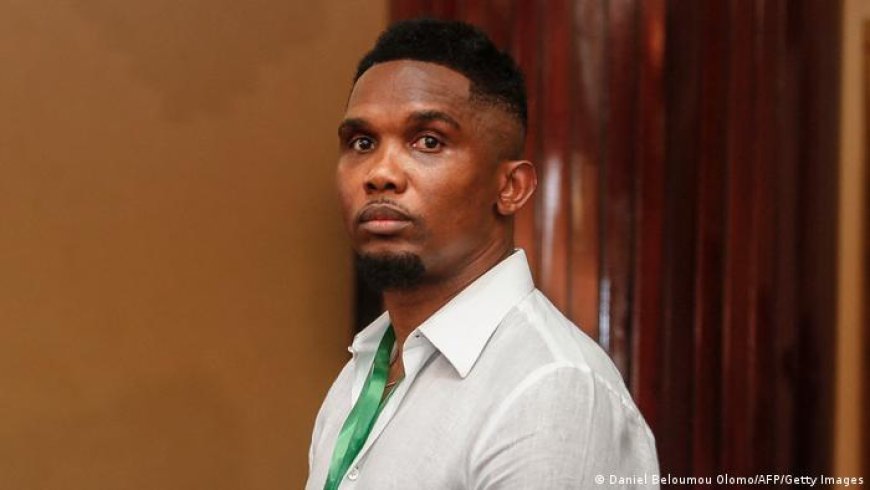 CHAN 2023: Samuel Eto’o arrive en Algérie