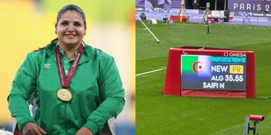 Jeux Paralympiques de Paris 2024 : Nassima Saifi décroche l’or pour l’Algérie au lancer de disque