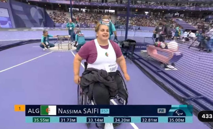 Jeux Paralympiques: Nassima Saifi offre à l’Algérie l’or et bat son propre record du monde