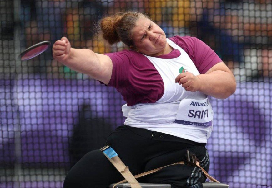 Jeux paralympiques  Nassima Saïfi, médaillée d’or au lancer du disque