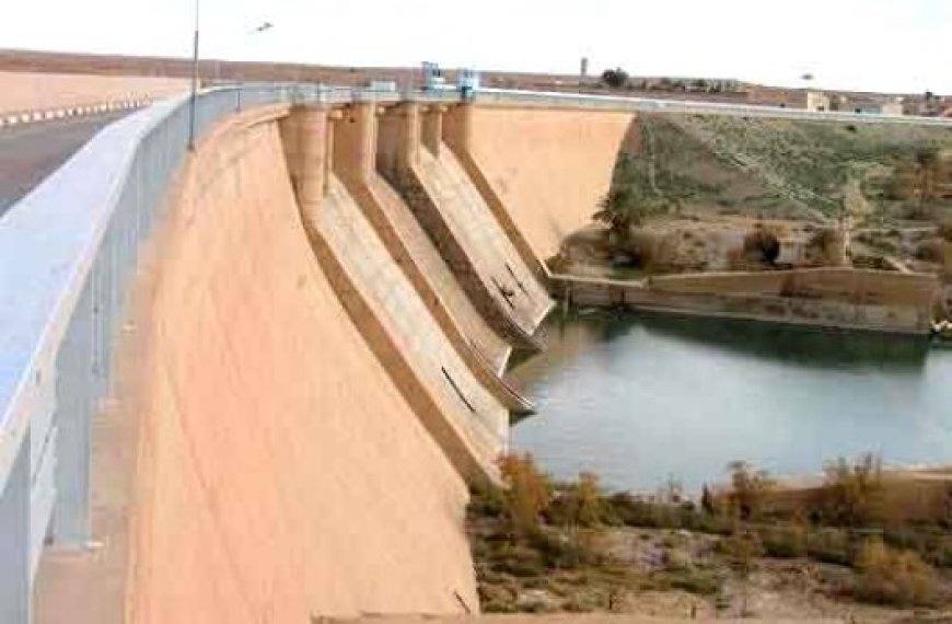 Barrage de Djorf Torba (Béchar) : Un apport hydrique appréciable après les dernières précipitations