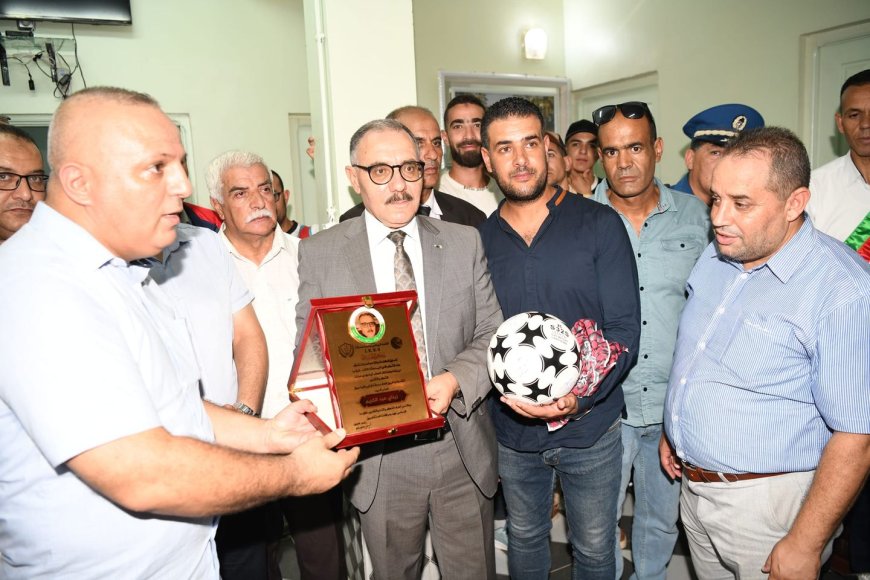 Souk Ahras : Sedrata : Le wali honoré par la famille sportive