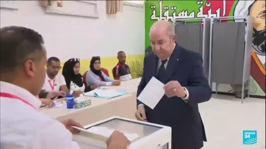 Présidentielle en Algérie : victoire prévue de Tebboune