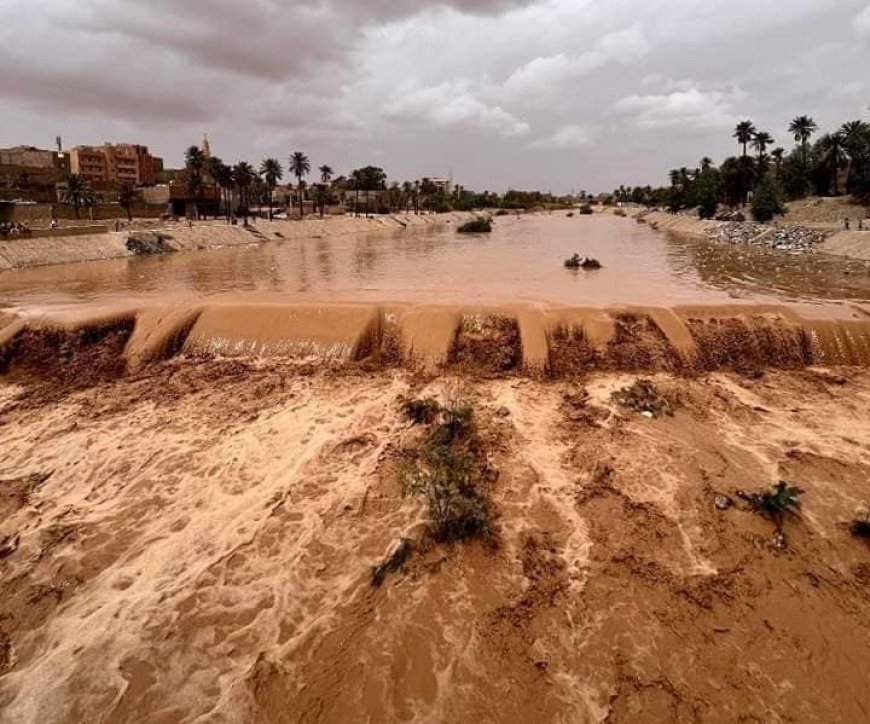 Pluies torrentielles et inondations dans le sud de l’Algérie