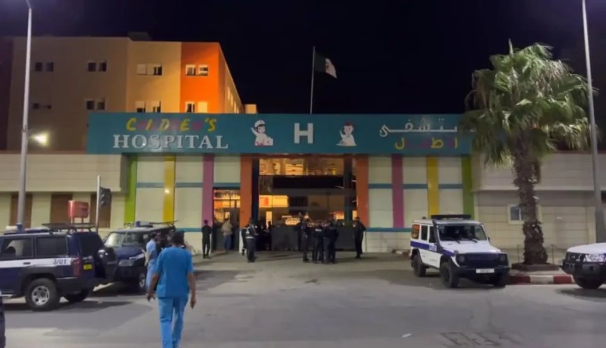 Oran : un incendie déclare l’alerte à l’hôpital pédiatrique de Canastel