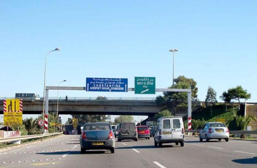 Autoroute de l’est (Alger) : Les travaux d’extension tirent à leur fin