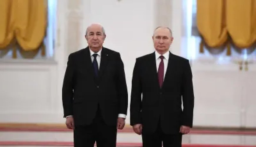 Vladimir Poutine félicite le président Tebboune