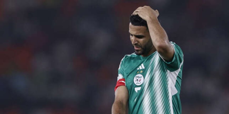 Le footballeur Riyad Mahrez, sujet de débat en Algérie