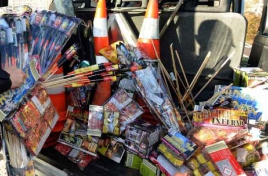 Aïn Defla : Saisie de près de 35 500 unités de produits pyrotechniques