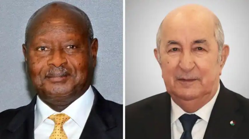 Le président ougandais félicite le président Tebboune pour sa réélection