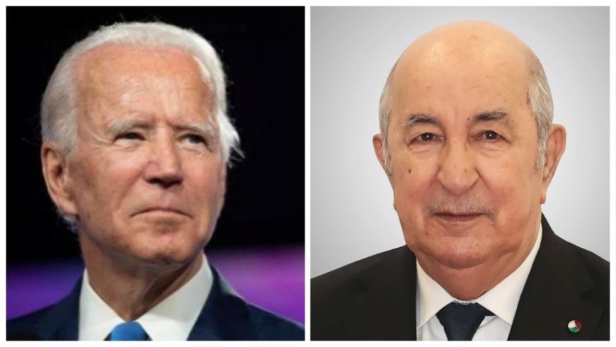 Le président Biden félicite le Président de la République