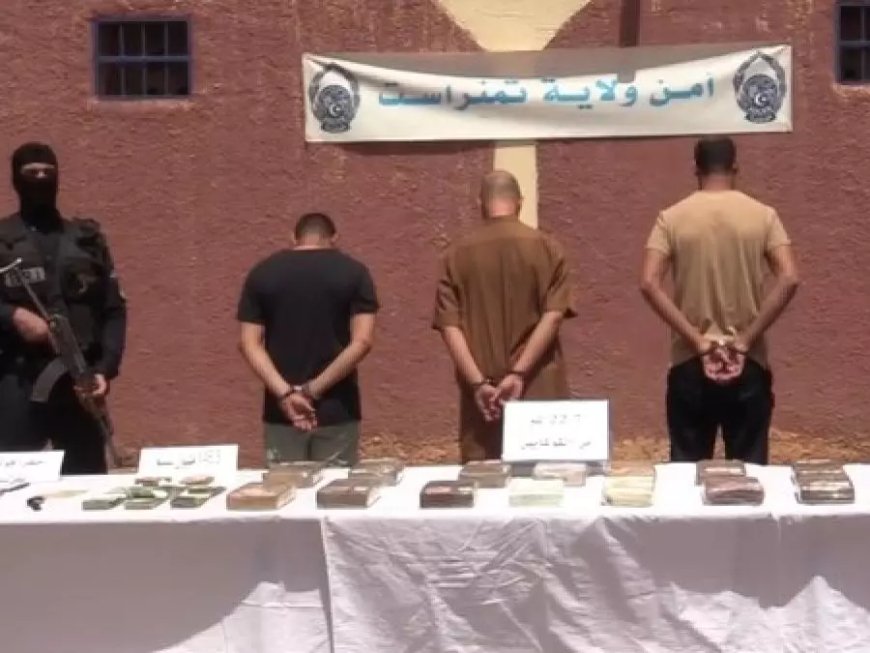 Vidéo : Tamanrasset saisie de plus de 22 kg de cocaïne