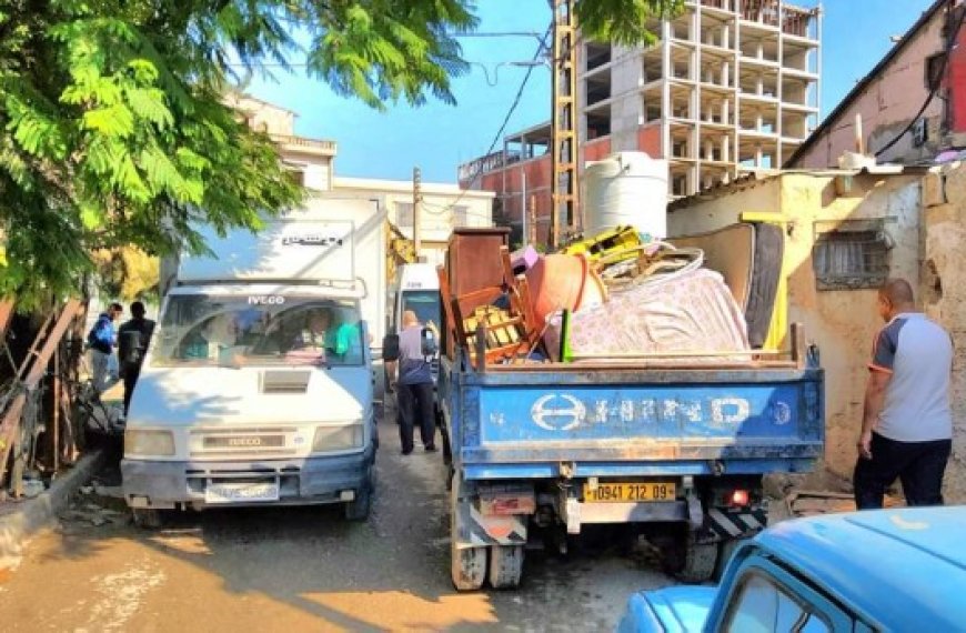 Cité zinc à Blida : Grande opération  de relogement