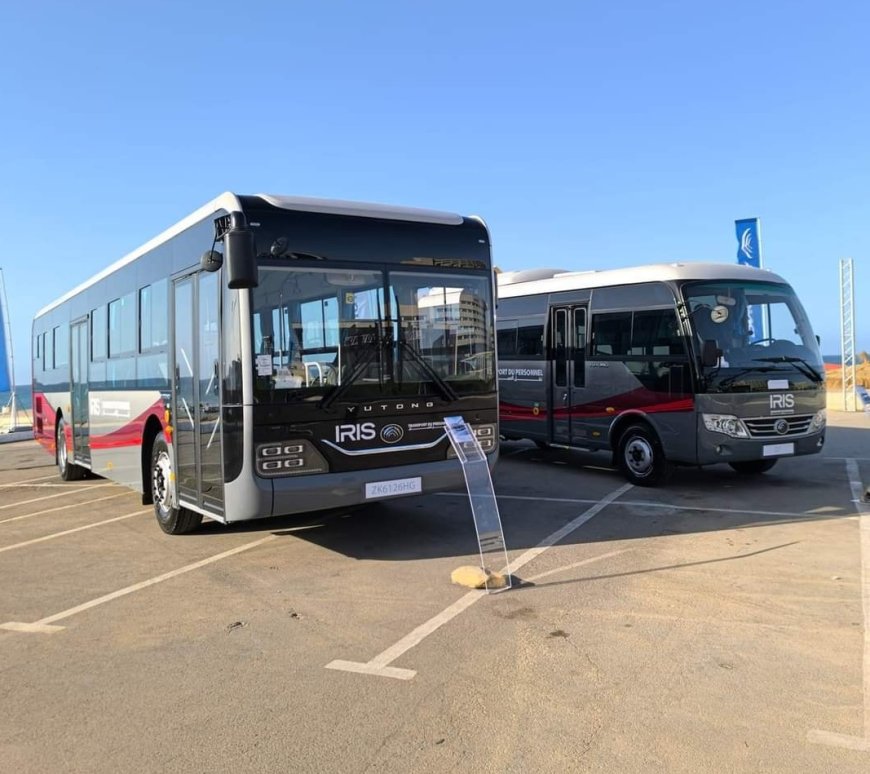 Yutong présente ses nouveaux modèles de bus en Algérie