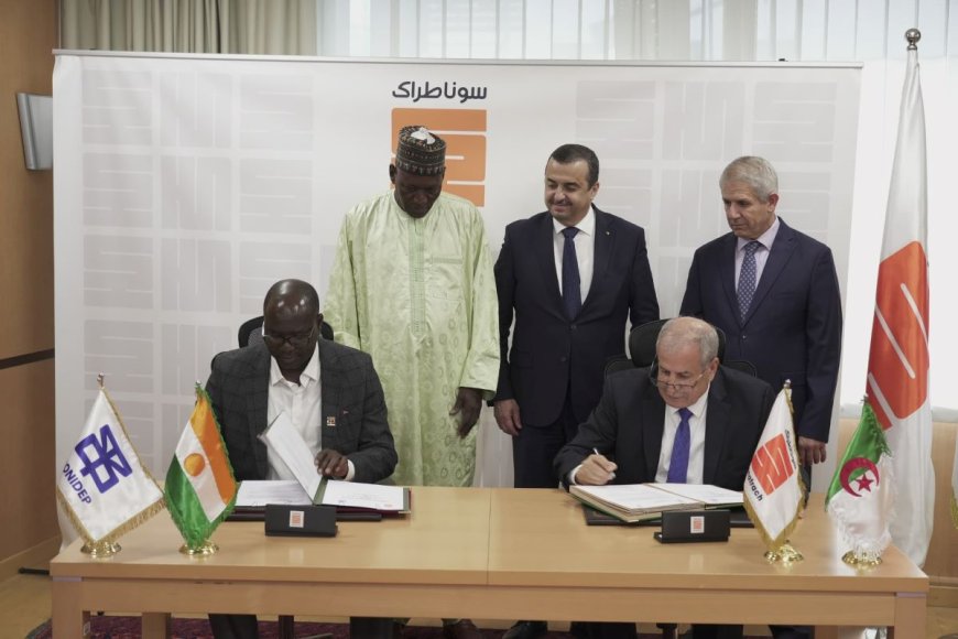 Sonatrach signe un mémorandum d’entente avec la société nigérienne de pétrole Sonidep