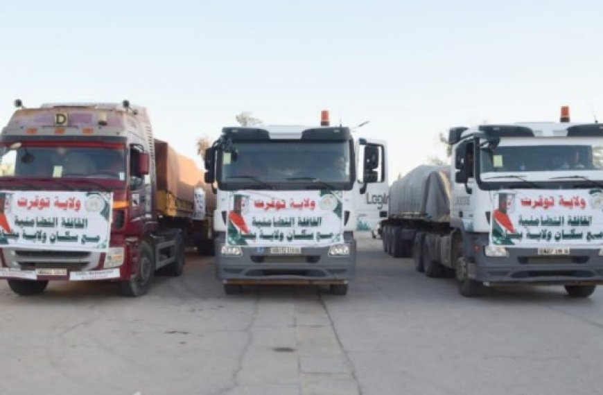 Béchar  : Les caravanes de solidarité continuent d’affluer