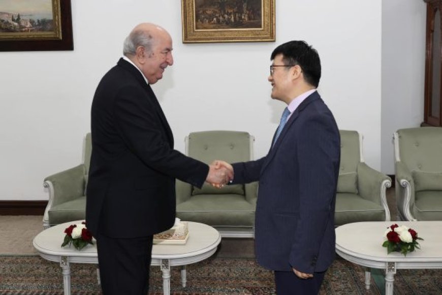 Tebboune a reçu les ambassadeurs de Chine et du Japon