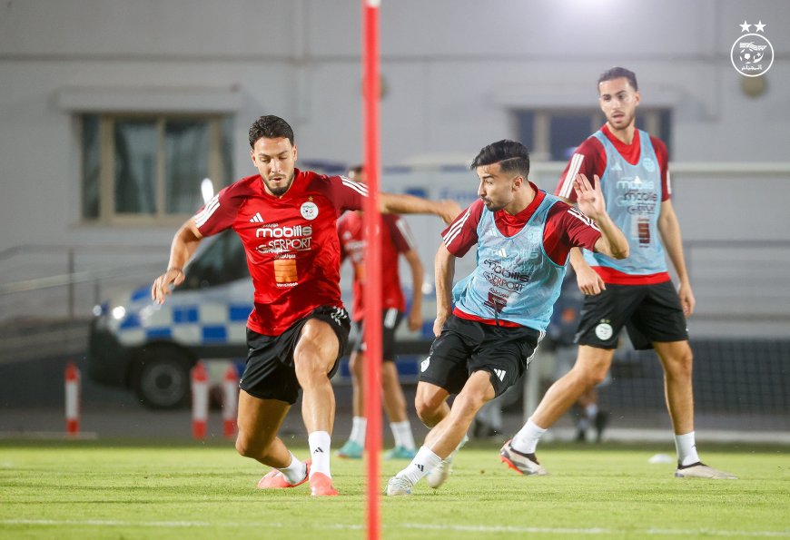 ALG- TOG : Premier entraînement des Verts