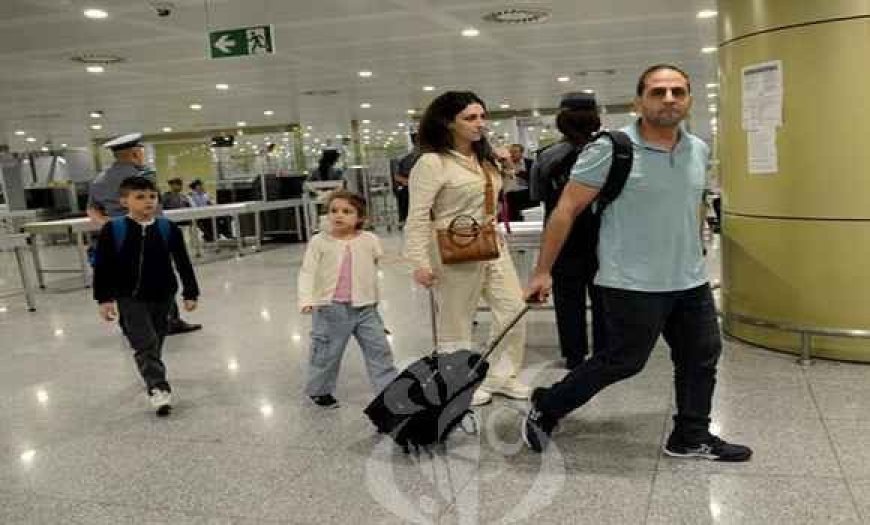 Aéroport d’Alger : Arrivée des ressortissants algériens rapatriés du Liban