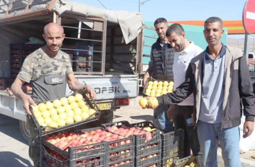 Les marchés de gros mis à contribution : Début de l’opération de vente directe de la pomme