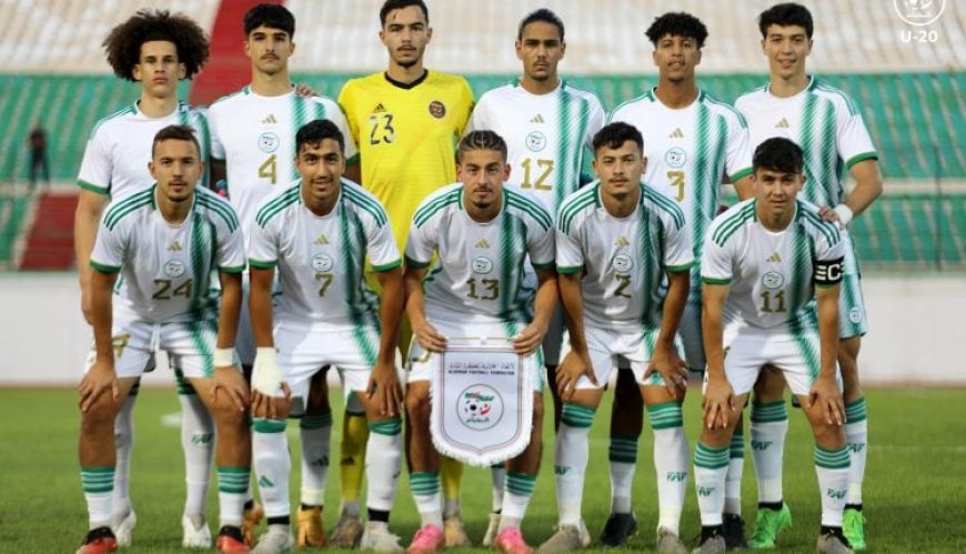 EN U20 : L'Algérie s'impose face à la Mauritanie