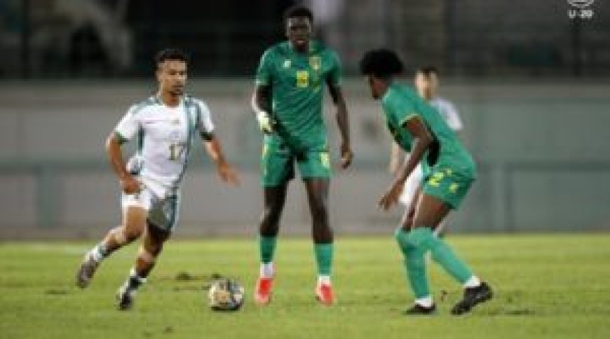 CAN U20 : victoire des Algériens face à la Mauritanie 2-0