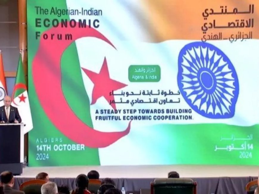 Algérie-Inde: ouverture du Forum économique à Alger